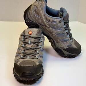 Merrell Moab 2 Waterproof Hiking Shoes in Granite Gray Women’s 11